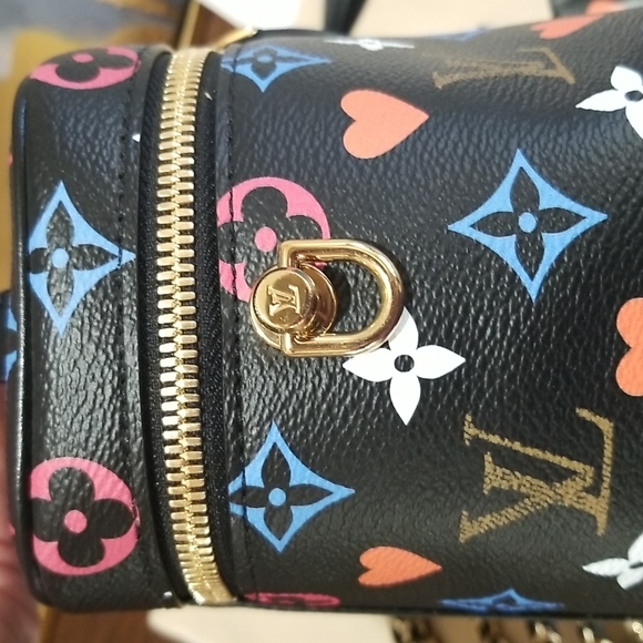 SOLD Louis Vuitton Black Game On Vanity Bag - Picture 8 of 12
